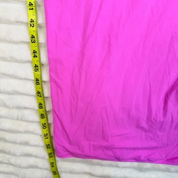 SKIMS Fits Everybody Corded Lace Long Slip Dress Size Large in Neon Orchid  NWT - Picture 8 of 15